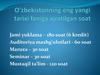 "O‘zbekistonning eng yangi tarixi" о‘quv fanining predmeti, maqsadi va vazifalari, nazariy-metodologik tamoyillari (1-mavzu)