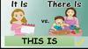 It Is There Is vs. THIS IS