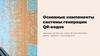 Основные компоненты системы генерации QR-кодов