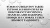 XX asr - XXI asr boshlarida O‘zbekiston va Turkiya madaniy aloqalari tarixi