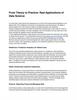 From Theory to Practice: Real Applications of Data Science