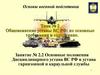 Основные положения Дисциплинарного устава ВС РФ и устава гарнизонной и караульной службы. Занятие № 2.2