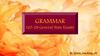 Grammar (20-28 General State Exam)